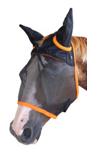 Equine Horse FlyMask Summer Spring Airflow Mesh Scrim 73262OR - £14.86 GBP