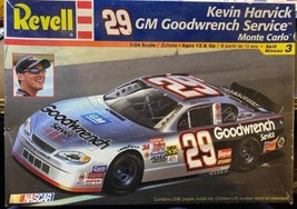 Kevin Harvick 29 GM Goodwrench Monte Carlo Revell 1:24 Model Kit Open Box - £9.56 GBP