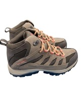 Columbia Women Crestwood Mid Waterproof Hiking Boot BL5371 Cordovan/Mud ... - $59.40
