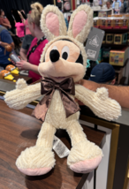 Disney Parks 2024 Mickey Mouse Easter Bunny Plush Doll NEW image 6