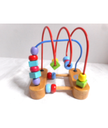 Garanimals Wooden Bead Maze Activity Learning Educational Toy Clean Meta... - £9.01 GBP
