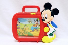 VINTAGE 1980s Arco Mickey Mouse Musical Television Toy - £46.60 GBP