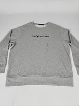 Polo Ralph Lauren Big Pony Crewneck Pullover Sweatshirt Size 2XL Men&#39;s Gray - $98.99