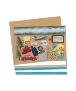2004 Creative Memories Done With One Travel Printed Die-Cut Shapes - $3.22