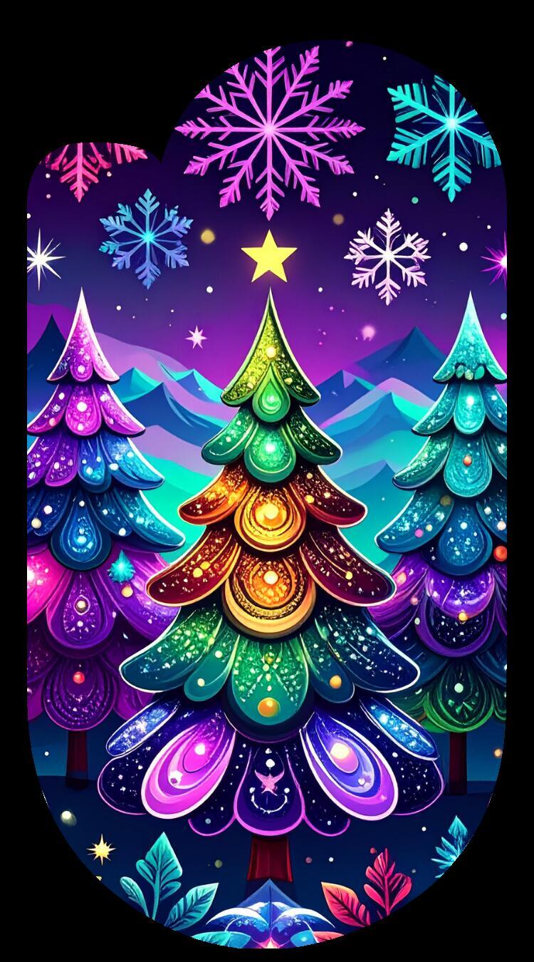Winter Christmas Paperclip Design Clipart 100 PNG Digital Download Bundle vol 6 Item image 3