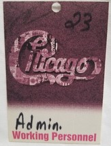 CHICAGO TRANSIT AUTHORITY - VINTAGE ORIGINAL CONCERT TOUR CLOTH BACKSTAG... - $10.00