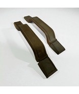 Pair Of (2) MG DOOR PULL INTERIOR HANDLES MGB + Midget 1972-1979 Brown - $736.37 MXN