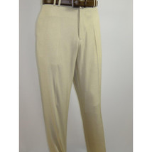 Men 2pc Walking Leisure Suit Short Sleeves DREAMS Plaid Satin 253-13 Sand image 6