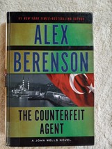 The Counterfeit Agent by Alex Berenson (2014, John Wells #8, Large Print) - £1.99 GBP