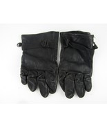 US Army Military Gloves Tactical Black Leather Light Duty SZ 4 Unisex Adult - $18.37