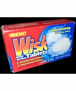 Wisk Dual Action Tablets Laundry Detergent 2 Pack Discontinued 2000 New - $56.92 MXN