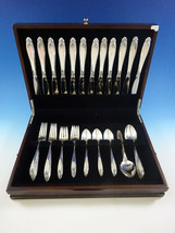 Prelude by International Sterling Silver Flatware Service For 12 Set 60 Pieces - £2,098.76 GBP