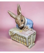 Royal Doulton New Baby Bunnykins Figurine DB158 Vintage 1995 - $59.23 CAD