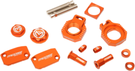 New Moose Racing Orange Bling Pack Covers CNC Aluminum For 2014-2018 KTM 250 SX - £88.09 GBP