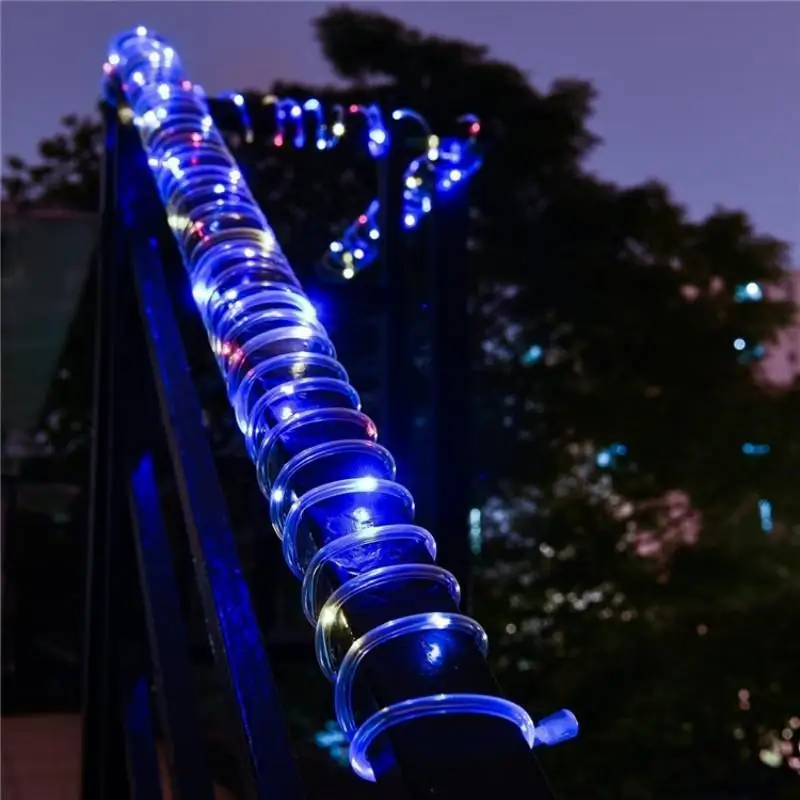 Primary image for Solar Powered Rope Strip Lights Waterproof  Gar Fairy St for Outdoor Indoor Gard