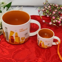 Starbucks Los Angeles You Are Here Coffee Tea Mug &amp; Espresso Cup 14oz 20... - $562.03 MXN