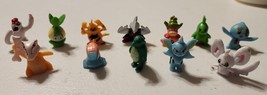 Lot of 12 Mini Miniature Pokemon Toys Figures RLW China PK Iconic Pokemon L9 - £7.66 GBP