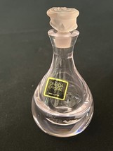 Vintage Oneida Crystal Perfume Bottle with Rose Shaped Stopper - £19.60 GBP