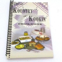Kountry Kookin Cookbook By Sylvia Miller Spiral Bound 200+ Recipes Amish... - $6.93