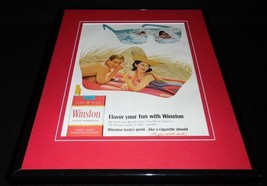 1968 Winston Cigarettes 11x14 Framed ORIGINAL Vintage Advertisement - $44.54