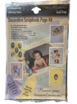 FISKARS Scrapbook Page Kit #2653 Baby Theme New Photo Memories Decorative - $14.73