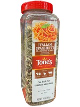 TONE&#39;S  Italian Spaghetti Seasoning Blend 14 oz - Free Shipping - £12.14 GBP