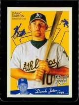 2008 Upper Deck Goudey Baseball Rookie Card #138 DARIC BARTON Oakland Athletics - £7.61 GBP