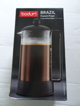 BODUM Brazil 8-Cup French Press Coffee Maker 34-oz Black - £16.08 GBP