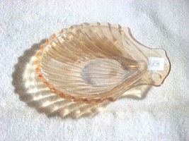 Vintage Anchor Hocking Pink Depression Glass 6&quot; Half Shell Trinket Candy Dish - £20.47 GBP
