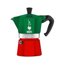 Bialetti Moka Express Espresso Maker, Green/Red  - £63.57 GBP