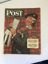 Original Vintage October 9,1943 Saturday Evening Post Magazine Howard Scott Cove - £44.74 GBP