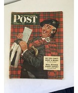 Original Vintage October 9,1943 Saturday Evening Post Magazine Howard Sc... - $55.99