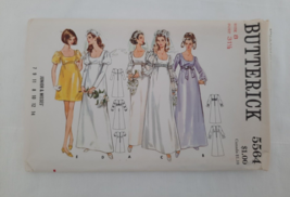 60/70&#39;s Era Vintage Butterick Wedding Dress Bridesmaid Dress 5 Versions ~Size 8 - $14.80