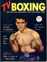 Tv Boxing #1 10/1953-1ST ISSUE-JOEY GIAMBRA-ROCKY MARCIANO-SOUTHERN STATES-vf - £143.02 GBP