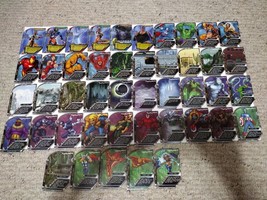 Mattel Hyperscan Lot Of 45 Unique Marvel Heroes &amp; X-MEN Video Game Cards Rare! - £119.62 GBP
