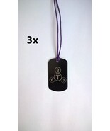 3x Original Nikola Tesla 369 Black Plate Card / Free Shipping to the US ... - $96.00