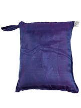 Vietnamese Luxury Silk Travel Double Sleeping Bag Liner Sheet Cover Purple - $59.39