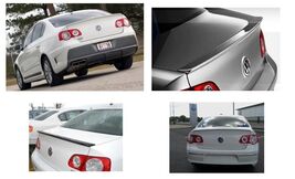 OEM VW Volkswagen Passat Rear Spoiler Lip Fin Factory Painted White Gold... - $69.29