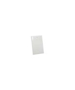UNC Group WP-BLANK-WHT BLANK WALL PLATE, SINGLE GANG, WHITE - $406.27 MXN