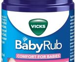 Vicks BabyRub,Specifically for Babies Moisturize &amp; Soothe - Pack of 2(50... - $20.99