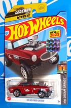 Hot Wheels New For 2023 Factory Set HW Dream Garage #1 Volvo P1800 Gasser Red - $4.00