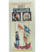 American Commemorative 1987 Calendar 125th Anniversary Civil War - New -... - £21.67 GBP