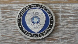 Corpus Christi Police Department Texas Challenge Coin #A169 - $30.68