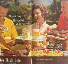 1964 Miller High Life Beer Advertisement Look Centerfold Brewery Summer ... - $29.99