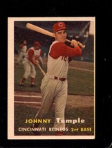 1957 Topps #9 Johnny Temple Ex Reds Uer (Mc) *X66586 - £4.69 GBP