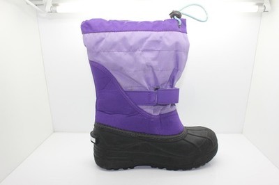 Columbia Powderbug Plus II Boots in Emperor, Paisley Purple Youth Size 3 Item image 12