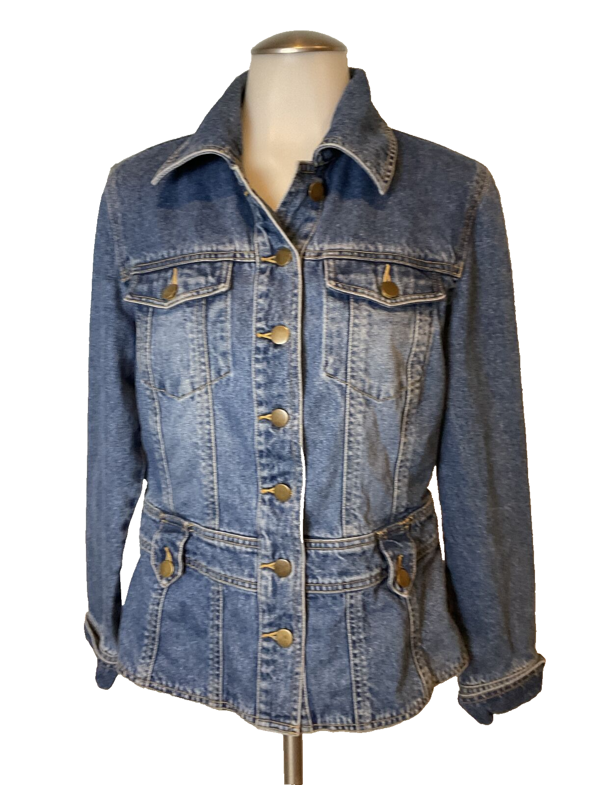 Willi Smith Women&#39;s Denim Jacket Size 10 - $18.99