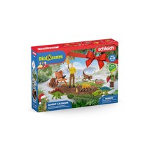 Schleich Dinosaurs 24-Piece Playset for Boys and Girls Ages 4+, Dinosaurs Advent - £30.36 GBP