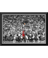 Michael Jordan Last Shot Framed Canvas - $215.00