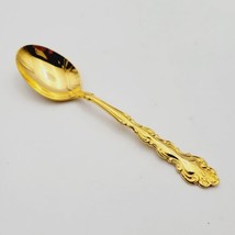 Oneida Community &quot;Beethoven&quot; Gold Plated Flatware 6-3/4&quot; Soup Spoon - £9.79 GBP
